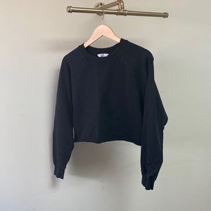 Long Sleeved Athletic Crop